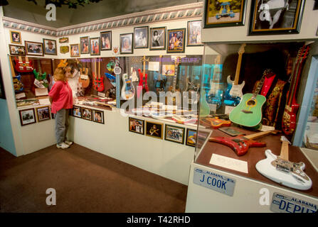 Alabama fort Payne Alabama Fan Club Museum,histoire,exposition collection,promouvoir,produit produits vente,collection,éducation,pays mu Banque D'Images