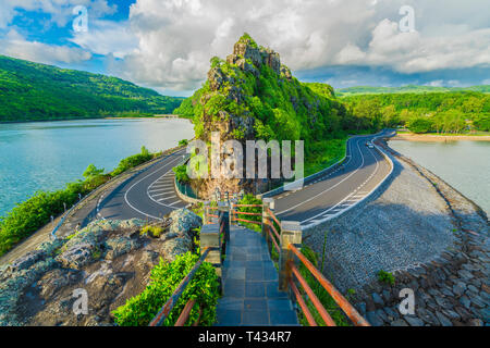 Maconde view point, baie du Cap, Ile Maurice, Afrique du Sud Banque D'Images