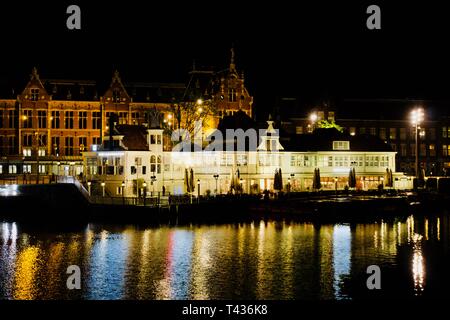 Quelque part à Amsterdam, Pays-Bas Banque D'Images