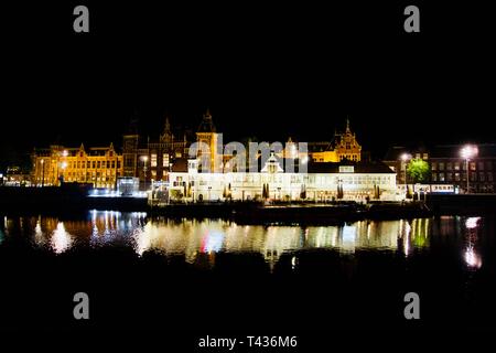 Quelque part à Amsterdam, Pays-Bas Banque D'Images