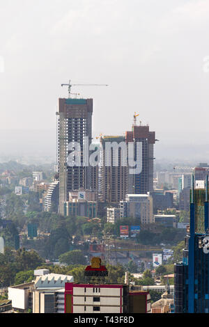 Les bâtiments construits par AVIC International Real Estate Kenya dans le district de Westlands, Nairobi, Kenya Banque D'Images