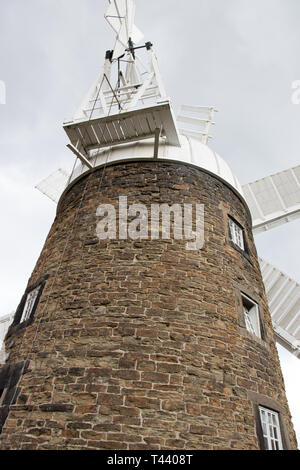 6 Historique de Grade II a la tour de pierre moulin de travail à Heage Banque D'Images