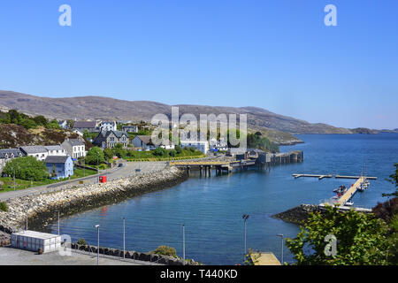 Tarbert (Tairbeart), Isle of Harris, Outer Hebrides, Na h-Eileanan Siar, Ecosse, Royaume-Uni Banque D'Images