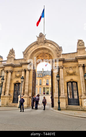 Palais de l'Elysee, Paris Banque D'Images