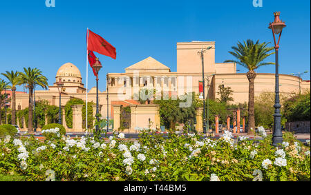 Théâtre et Opéra Royal de Marrakech, Maroc Banque D'Images