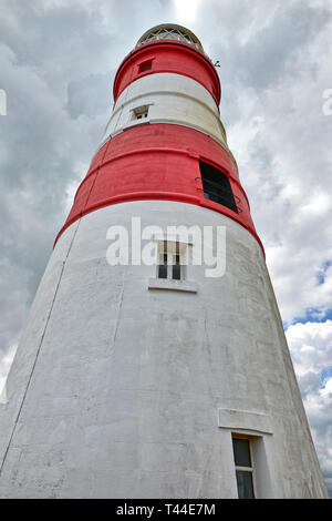 Phare d'Orfordness sur Orford Ness, Suffolk, Royaume-Uni Banque D'Images