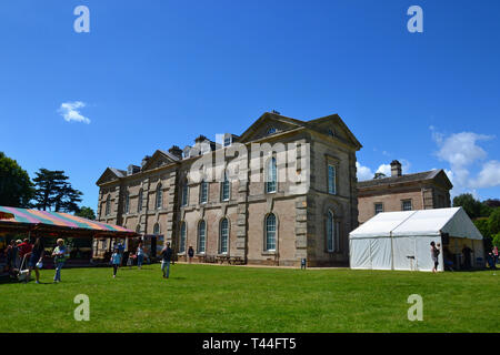 Compton Verney House, Compton Verney, Kineton, Warwickshire, Angleterre, Royaume-Uni. Hôtel particulier du xviiie siècle. Galerie d'art avec parc paysagé. Banque D'Images