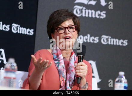Los Angeles, CA, USA. 13 avr, 2019. Valerie Jarrett, au 2019 Los Angeles Times Festival of Books à l'Université de Californie du Sud à Los Angeles, Californie le 13 avril 2019. Credit : Faye Sadou/media/Alamy Punch Live News Banque D'Images