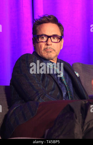 Robert Downey Jr. le 04/07/2018 'Avengers : Endgame' conférence de presse tenue à l'hôtel InterContinental Los Angeles Downtown de Los Angeles, CA Photo : Cronos/Hollywood News Banque D'Images