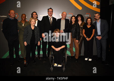 (De gauche à droite) Rory Kinnear, T'nia Miller, Anne Reid, Maxim Baldry, Russell T Davies, Ruth Madeley, Simon Cellan Jones, Jade Alleyne, Lydia West, Nicola Shindler et Russell Tovey à pris en photo pendant des années et des années au cours de la BFI et Radio Times Television Festival at the BFI Southbank, Londres. Banque D'Images