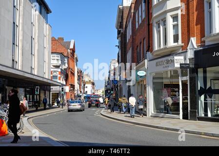 George Street centre ville de Richmond on Thames Surrey England UK Banque D'Images