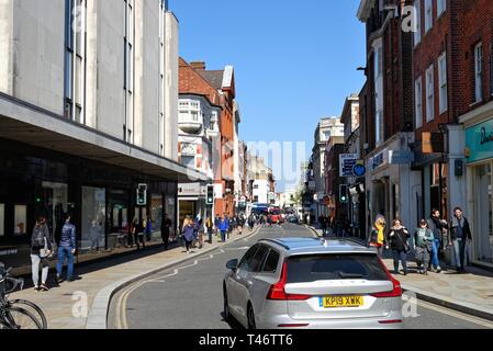 George Street centre ville de Richmond on Thames Surrey England UK Banque D'Images