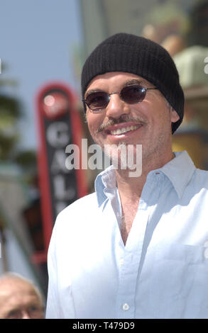 LOS ANGELES, CA. 18 septembre 2003 : l'acteur Billy Bob Thornton sur Hollywood Boulevard où Robert Duvall a été honoré avec le 2,236ème étoile sur le Hollywood Walk of Fame. Banque D'Images