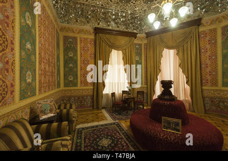 L'Azerbaïdjan, Bakou, Musée National d'histoire de l'Azerbaïdjan, de l'intérieur Banque D'Images