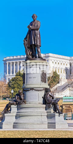 James Garfield monument à Washington DC USA Banque D'Images