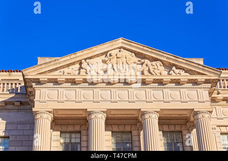 US Commerce building à Washington DC Banque D'Images