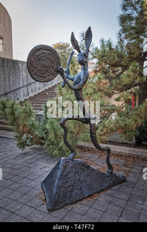 La National Gallery of Art Sculpture jardin public Washington DC Banque D'Images