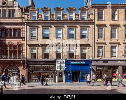 Le Willow tea rooms Dans Buchanan Street Glasgow Scotland UK Banque D'Images