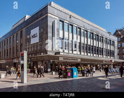 Marks and Spencers department store à Argyle Street Glasgow Scotland UK Banque D'Images