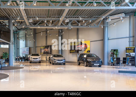 Minsk, Bélarus - Mars 23, 2018 : car showroom Opel Banque D'Images