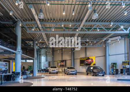 Minsk, Bélarus - Mars 23, 2018 : car showroom Opel Banque D'Images