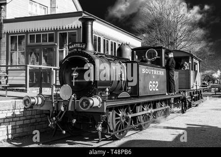 Londres, Brighton, & South Coast Railway Classe A1X, le Martello 662 Banque D'Images