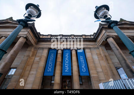 Scottish National Gallery art museum, Édimbourg, Écosse, Royaume-Uni, Europe Banque D'Images