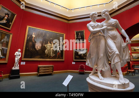 Scottish National Gallery art museum, Édimbourg, Écosse, Royaume-Uni, Europe Banque D'Images