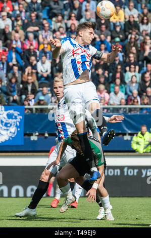 14 avril 2019 Heerenveen, pays-Bas Soccer Néerlandais Eredivisie SC Heerenveen / FC Groningen Eredivisie 2018 - 2019 Daniel Hoegh de Heerenveen, Banque D'Images