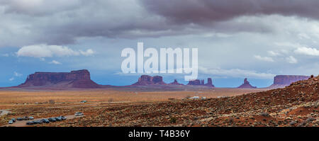 Monument Valley, Utah/Arizona, United States Banque D'Images