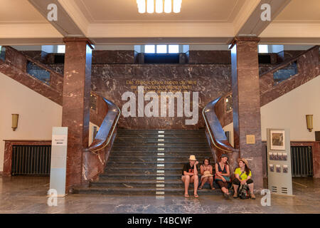 Foyer, Hauptgebaeude, Humboldt-Universitaet, Unter den Linden, Mitte, Berlin, Deutschland Banque D'Images