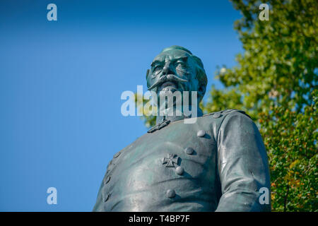 Denkmal Albrecht von Roon, Grosser Stern, Tiergarten, Mitte, Berlin, Deutschland Banque D'Images