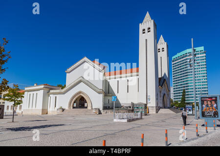 Lisbonne, PORTUGAL - CIRCA Octobre 2016 : rues de la ville de Lisbonne, Portugal. Banque D'Images