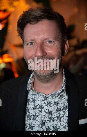 Cologne, Allemagne. Apr 11, 2019. Thorsten SCHORN, modérateur, portrait, portraits, portrait, portrait, image unique motif unique, WDR Treff dans Koeln sur 11.04.2019, l'utilisation de crédit dans le monde entier | : dpa/Alamy Live News Banque D'Images