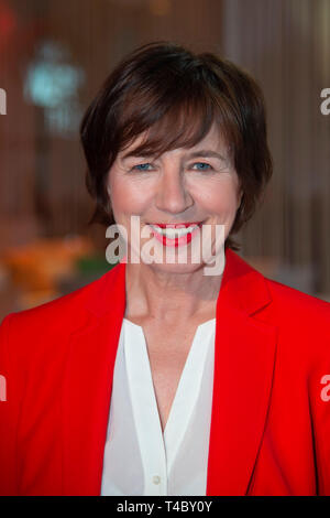 Cologne, Allemagne. Apr 11, 2019. Sabine SCHOLT, modérateur, portrait, portraits, portrait, portrait, image unique motif unique, WDR réunion à Koeln sur 11.04.2019, l'utilisation de crédit dans le monde entier | : dpa/Alamy Live News Banque D'Images