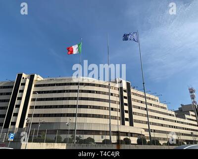 Rom, Italie. 08Th Mar, 2019. Siège de l'agence anti-mafia. L'Italie est l'Autorité Anti-Mafia où tous les fils se rejoignent, où des raids internationaux soient coordonnées. (Dpa KORR 'Sausage parrain' et 'Pasta' cartouche : La Mafia comme une marque) Credit : Annette Reuther/dpa/Alamy Live News Banque D'Images