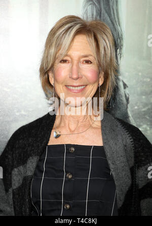 Hollywood, Californie, USA. 15 avr 2019. Lin Shaye lors de la première de Warner Bros. le fléau de La Llorona à l'Egyptian Theatre le 15 avril 2019 à Hollywood, Californie. Credit : MediaPunch Inc/Alamy Live News Banque D'Images