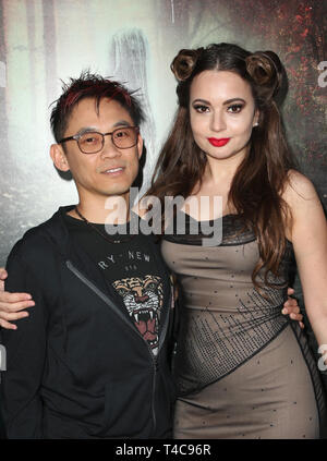 Hollywood, Californie, USA. 15 avr 2019. James Wan à la premiere de Warner Bros. le fléau de La Llorona à l'Egyptian Theatre le 15 avril 2019 à Hollywood, Californie. Credit : MediaPunch Inc/Alamy Live News Banque D'Images