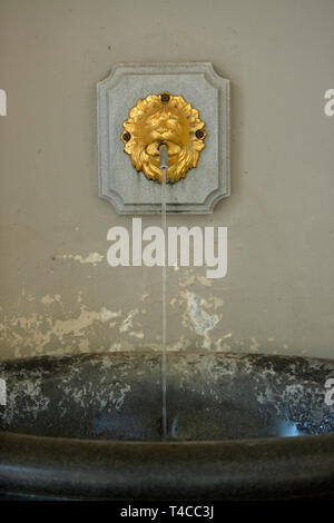 Quelle,, Elisenbrunnen Friedrich-Wilhelm-Platz, Aix-la-Chapelle, Nordrhein-Westfalen, Deutschland Banque D'Images