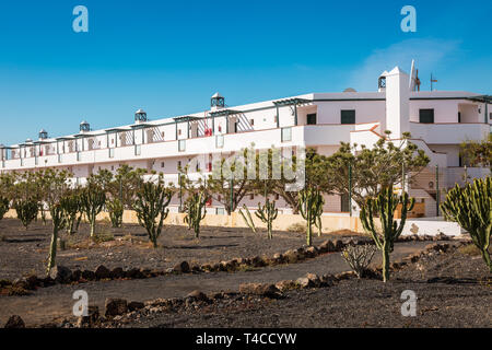 Maisons de vacances moderne, Costa Teguise, Lanzarote Banque D'Images