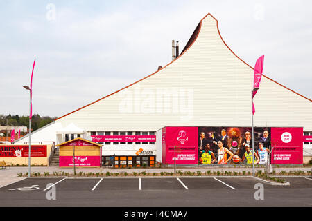 Sports hall pour l'Euroligue de basket-ball des femmes quatre Final 2019 Event Banque D'Images