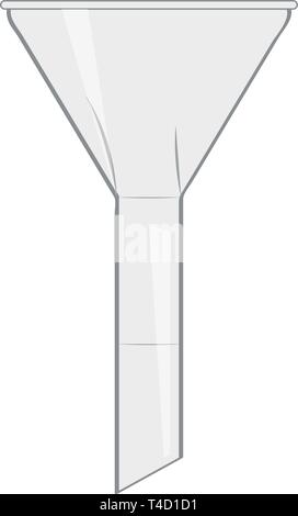 L'image de l'entonnoir isolés Illustration de Vecteur