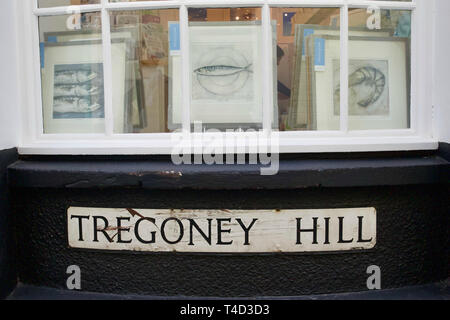 Mevagissey, Cornwall, Angleterre. Banque D'Images