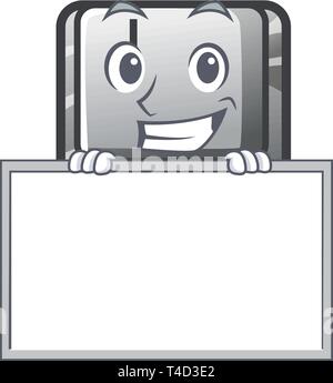 Souriant avec touche J installé sur telecharger logiciel Illustration de Vecteur