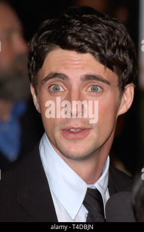 LOS ANGELES, CA. 07 janvier 2004 : l'acteur Matthew GOODE lors de la première mondiale, à Hollywood, de son nouveau film Chasing Liberty. Banque D'Images