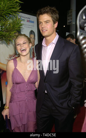 LOS ANGELES, CA. 09 janvier 2004 : l'Acteur Josh Duhamel et actrice Kate Bosworth au Los Angeles première de leur nouveau film Win a Date With Tad Hamilton. Banque D'Images