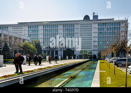 Fatih, Istanbul / Turquie - 04 mars 2019 : la municipalité métropolitaine d'Istanbul Hôtel de ville Banque D'Images