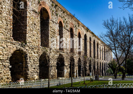 Istanbul Aqueduc de Valens Bozdogan ( ) Banque D'Images