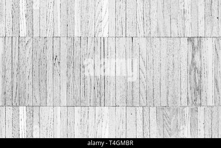 Seamless texture de parquet blanc fait de planches de bois. Télévision Fond photo Banque D'Images