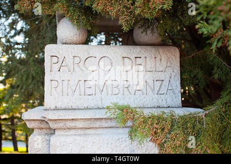 Parco della Rimembranza, Trieste, Italie Banque D'Images